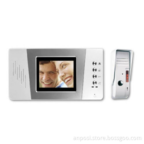 4-inch Color Hands Free Video Door Phone, with 480 x 240 Pixels Resolution